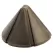6.5 W Wedge T5 Halogen Centennial Brass Conical Mini Deck Light | KIC15065CBR
