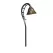 1 W Wedge T5 Incandescent Olde Bronze Stamped Brass Crook Neck Path Light | KIC15436OZ