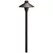 20 W Bi-Pin G4 Incandescent Textured Black Aluminum Path Light | KIC15478BKT