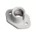 2-1/2" x 1-1/2" Textured White Aluminum For Low Voltage Fixtures Surface Mounting Bracket