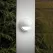 0.86 W 2700K Integrated LED Textured White Aluminum Half Moon Deck Light | KIC15764WHT27R