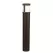 3.57 W 2800K Integrated LED Textured Architectural Bronze Aluminum T-Style Bollard Light | KIC16131AZT28