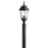 150 W E26 Medium Incandescent Tannery Bronze Aluminum Outdoor Post Light | KIC9956TZ