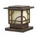 1 W Wedge T5 Incandescent Olde Bronze Brass Deck Post Light | KIC15474OZ