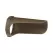 3.25" x 6" Textured Architectural Bronze Polycarbonate For 12 V Landscape Lights Snap-On Landscape Cowl