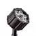 51 W 3000K LED Textured Black Die-Cast Aluminum Design Pro Series 60 Degrees Wide Flood Beam Accent Light | KIC15743BKT