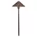 Kichler Path Light, 6 W 2700K Integrated LED Textured Tannery Bronze Aluminum Landscape Series Cast Hammered Roof | 15871TZT27