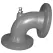3" Flanged 12 to 14 mil Epoxy Coated Ductile Iron 90 Degrees Elbow | LEMFF390
