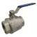 2" FPT 304 Stainless Steel LBT Series 2-Piece Ball Valve | LEMLBT22SS304