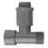 Gray PVC Manifold Tee 1 in. Nut x Male Thread x Male Valve Connection | 1301010