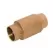 1" Copper Lead-Free Brass 200 psi 525LF Series Spring Loaded Inline Check Valve | MAT525C05LF