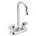1/2" IPS 10-1/2" Metal Chrome 2-Handle High Arc Bar Faucet | MON4903