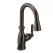 3/8" Compression 14-3/8" Metal Oil Rubbed Bronze 1-Handle High Arc Pulldown Bar Faucet | MON5985ORB
