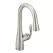 3/8" Compression 14-3/8" Metal Spot Resist Stainless Steel 1-Handle High Arc 6-19/16" Reach Pulldown Bar Faucet | MON5995SRS