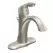 3/8" Compression 6" x 8-3/4" Metal Brushed Nickel 1-Handle High Arc Bathroom Faucet | MON6400BN
