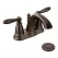 1/2" IPS 10" x 5" Metal Oil Rubbed Bronze 2-Handle High Arc Bathroom Faucet | MON6610ORB