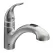 3/8" Compression 10-5/8" Metal Chrome 1-Handle Low Arc Pull-Out Kitchen Faucet | MON67315C