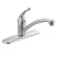 3/8" Compression 8-1/2" Metal Chrome 1-Handle Kitchen Faucet | MON67425