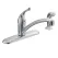 3/8" Compression 8-1/2" Metal Chrome 1-Handle with Side Spray Kitchen Faucet | MON67430