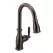 3/8" Compression 15-1/2" Metal Oil Rubbed Bronze 1-Handle High Arc Pulldown Kitchen Faucet | MON7185ORB
