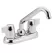 1/2" IPS 6-5/8" Metal Chrome 2-Handle Low Arc Laundry Faucet | MON74998