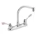 1/2" IPS 10-1/4" x 12-1/2" Metal Chrome 2-Handle M-BITION Series Kitchen Faucet | MON8799