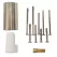 1" Brushed Nickel Brass For Posi-Temp 1-Handle Tub/Shower Handle Extension Kit | MON96945BN