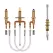 1/2" PEX 10 to 24" Metal with Diverter Roman Tub Rough-In Valve | MON9793