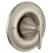 7" Metal Brushed Nickel Eva 1-Handle Valve Only Trim | MONT2131BN