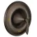 7" Metal Oil Rubbed Bronze Eva 1-Handle Valve Only Trim | MONT2131ORB