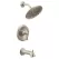 1/2" x 5/8" IPS Copper 7" Metal Brushed Nickel 1-Handle Tub/Shower Trim Kit | MONT2253EPBN