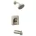 1/2" IPS Copper 4-1/2" Metal Brushed Nickel 1-Handle Eco-Performance Tub/Shower Trim Kit | MONT2473EPBN
