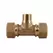 3/4" Type T CTS Compression x Type T CTS Compression x MNPT Brass 74762T Series Tee | MCD74762T34
