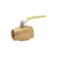3" Threaded Lead Forged Brass 600 psi Ball Valve | MAT759T10