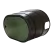 12" Oval Black Box Control Valve with Drop-In Green Cover Valve Box | NDBM2SG