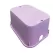 13" x 20" Rectangular Purple Box Reclaimed Water Standard Jumbo with Overlapping Purple Cover Valve Box | NDB217PBCR