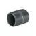 1/2" x 5" MNPT Black Steel Schedule 40 Pipe Nipple | NPB005X05