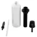 14-19/32" Matte Black Metal Lita Series Soap/Lotion Dispenser | PPF920124B