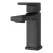 1/2" NPSM 5-15/16" x 1-9/16" Metal Matte Black Deckard Series Single Control Bathroom Faucet | PPFLG42DAPB