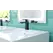1/2" NPSM 5-15/16" x 1-9/16" Metal Matte Black Deckard Series Single Control Bathroom Faucet | PPFLG42DAPB