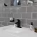 6-5/32" x 6-11/16" Metal Matte Black Single Control Kenzo Series Bathroom Faucet | PPFLG42DF1B