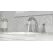 6-23/32" Metal Polished Chrome 2-Handle Weller Series Widespread Bathroom Faucet | PPFLG49WR0C