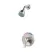 1/2" NPSM 2-19/32" Zinc Brushed Nickel Standard 1-Handle Pfirst Series Shower Only Trim | PPFLG89020K