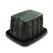 12" Rectangular Black Box VB Golf Standard with Purple Lid Valve Box | RBGVBSTNDPUR
