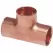 1" x 3/4" x 3/4" Solder Cup Copper 611RR Series Tee | SFCT125