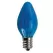 7 W 130 V Screw-In C7 Red Transparent Traditional Incandescent Bulb | SRC14210