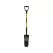 14" Blade Steel 29" Fiberglass Handle Drain Spade | STR49577