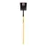9-1/2" x 11.5" 16 ga Blade 48" Handle Square Point Shovel | STR49642