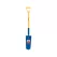 14" Blade 28" Fiberglass Core Handle Drain Spade | STR49667