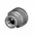 1-1/4" x 3/4" FNPT Black Malleable Iron Reducing Coupling | TFBBR167